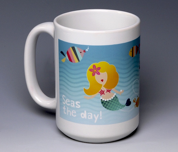 Mermaid Mug<BR><span class=bluebold>(Choice of sayings)