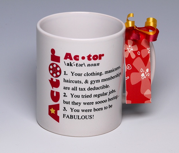 Actor Mug<BR><span class=bluebold>(Personalize)