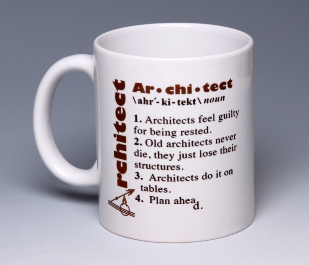 Architect Mug<BR><span class=bluebold>(Personalize)