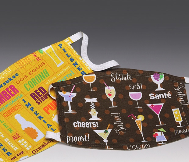 CHEERS! Face Masks<BR>(Choice of Designs)<BR>FREE SHIPPING