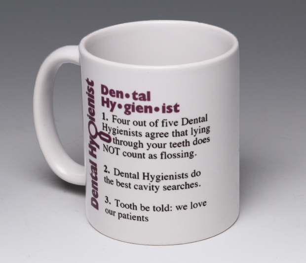 Dental Hygienist Mug<BR><span class=bluebold>(Personalize)