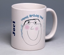 Custom Keepsake Mug <span class=bluebold>(Personalize)