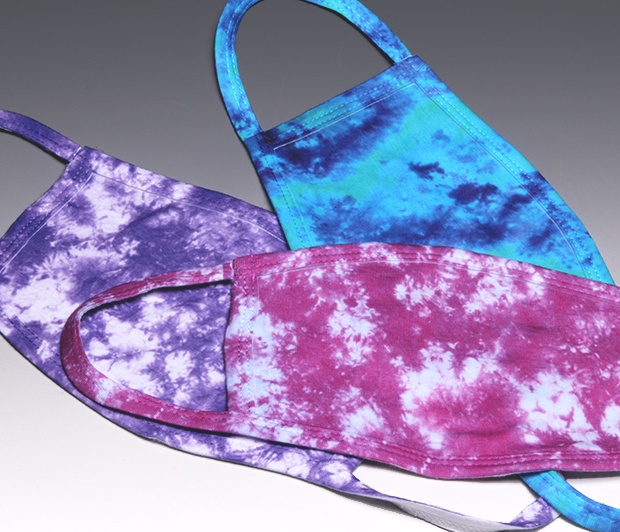 TIE DYE Face Masks<BR>(Choice of Designs)<BR>FREE SHIPPING