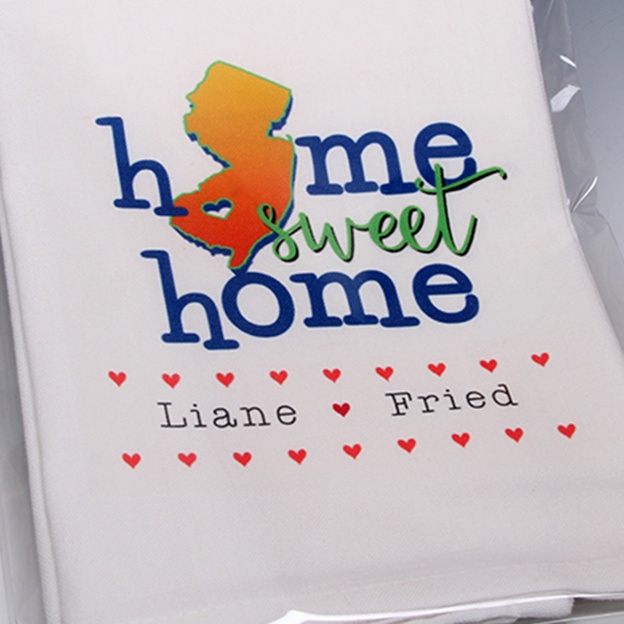 Home Sweet Home <BR>Design your own towel