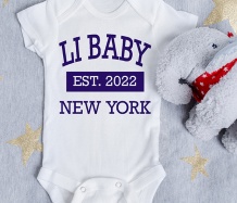 "State Name Baby" Onesie