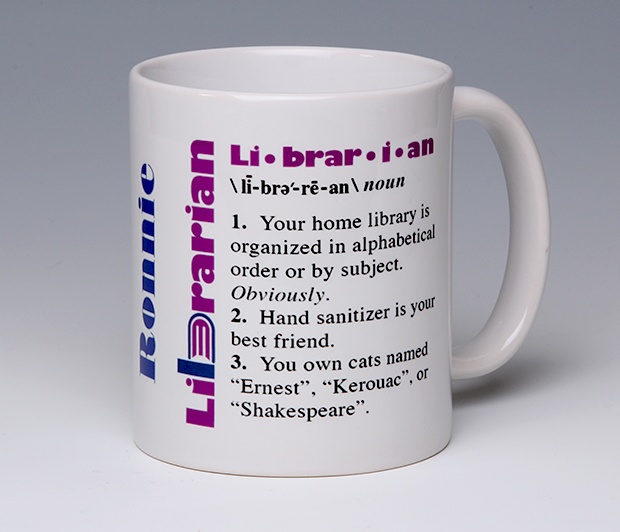 Librarian Mug<BR><span class=bluebold>(Personalize)