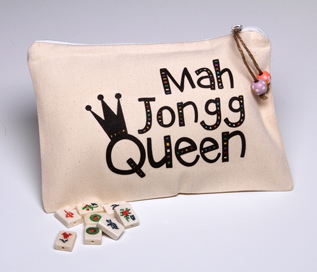 Mah Jongg Queen Pouch