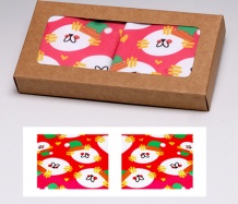 Meowy Christmas <BR>ADJUSTABLE Face Masks Gift Box