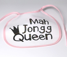 Mah Jongg Queen Bib