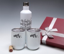 Mr. and Mrs. Boxed Gift Set <BR>Choose partner combo
