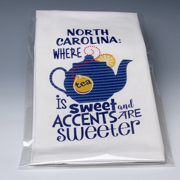 NC Towel<BR><span class=bluebold>(Personalize)