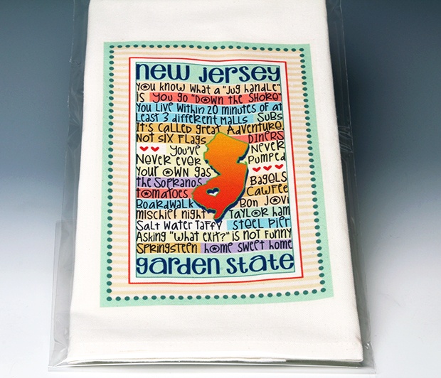 New Jersey Towel<BR><span class=bluebold>(Personalize)