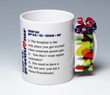 Nurse Practitioner Mug<BR><span class=bluebold>(Personalize)