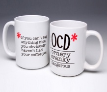 OCD Mug/No Coffee Yet