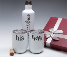 Partners in Wine Boxed Gift Set <BR>Choose partner combo