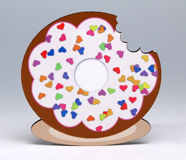 Donut Coaster/Hearts