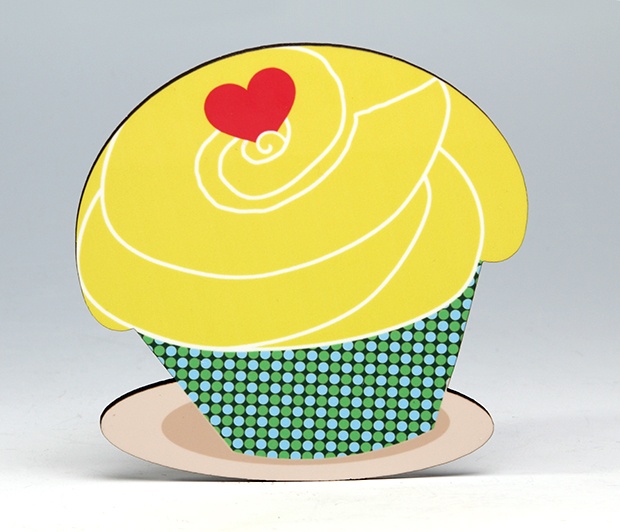 Swirl Cupcake Coaster
