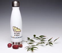 Go Take a Hike!<BR> Deluxe Tapered Water Bottle