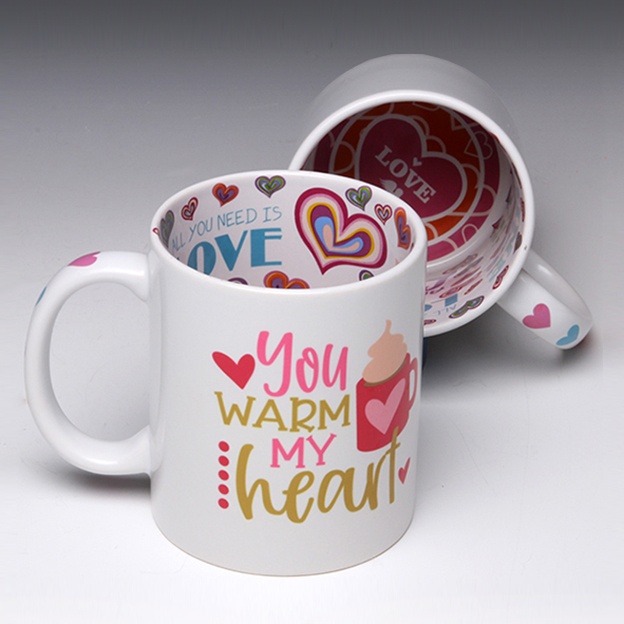 Warm my Heart \"Love\" Mug